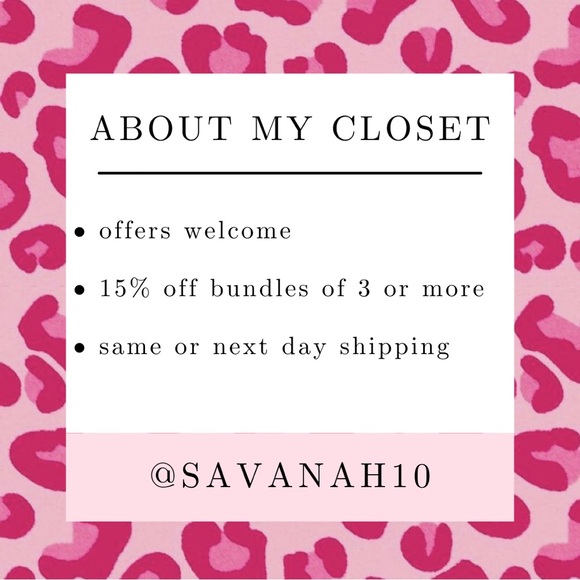 ABOUT MY CLOSET - Picture 1 of 1